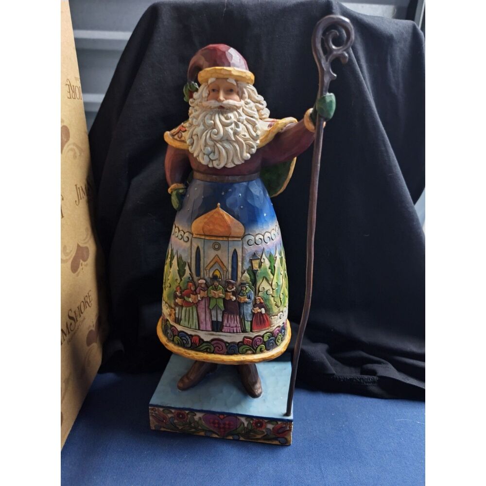 Jim Shore 2007 Here We Come a Caroling Santa #4007924